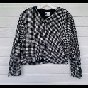 Vintage Alabama houndstooth ladies jacket